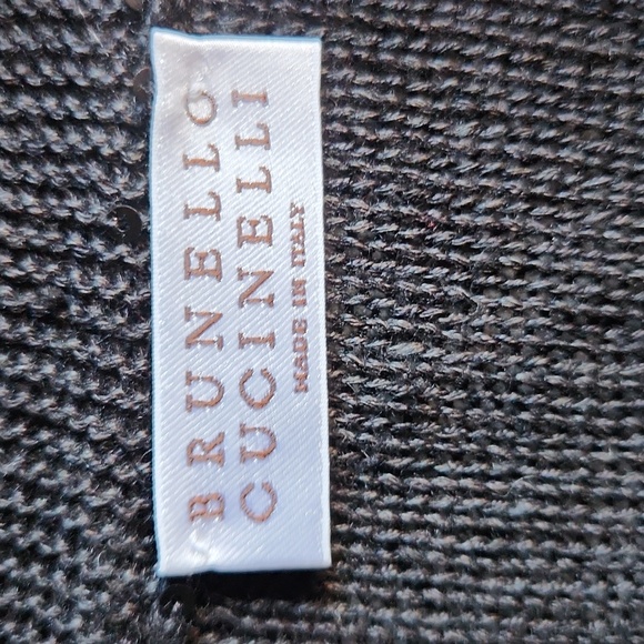 Black sequin Brunello Cucinelli sweater - Picture 2 of 6